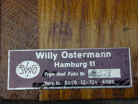German optical telegraph key