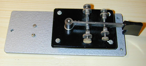 Sideswiper telegraph key - Zweiseitentaste