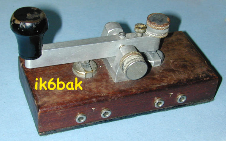 Swiss military telegraph key