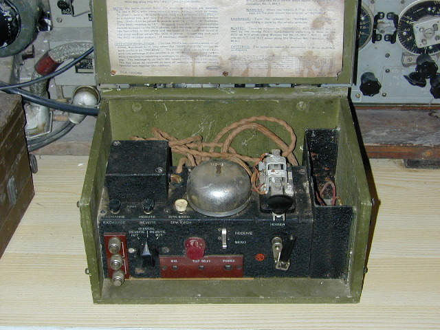 Wireless Set No. 19 control box with morse key