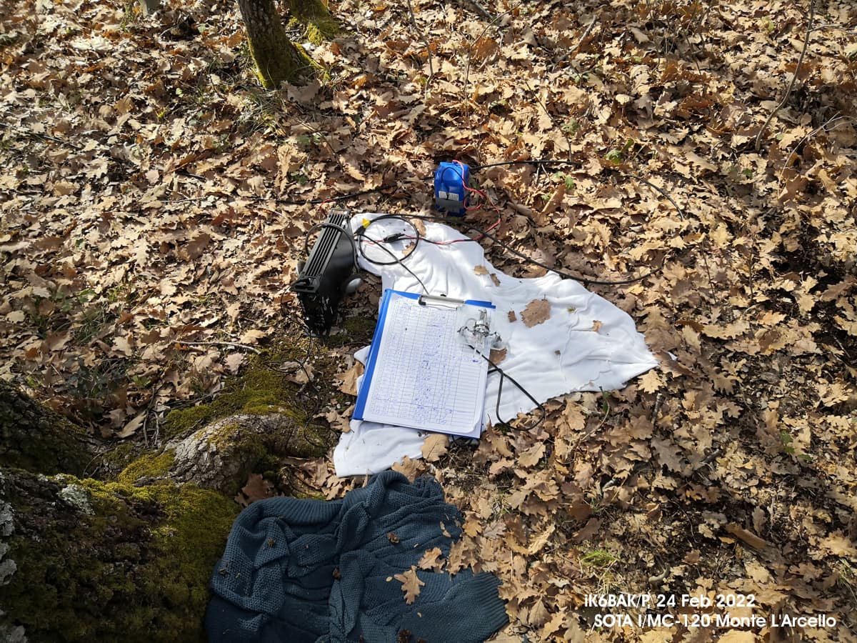 SOTA: I/MC-120 Monte l'Arcello