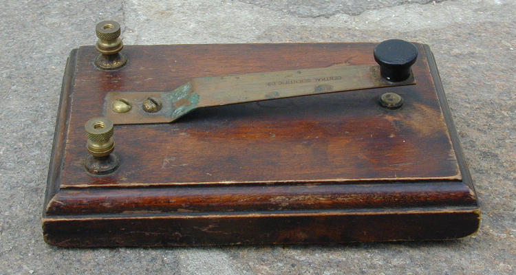 Central Scientific Company telegraph key