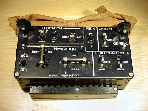 RAF Lighting control panel