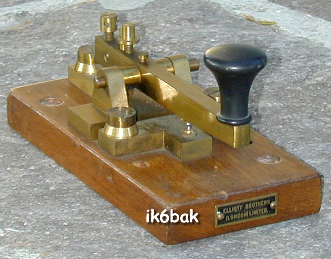 Morse Key ELLIOT BROTHERS LONDON LIMITED