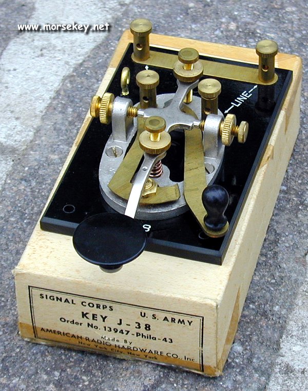 J-38 telegraph key