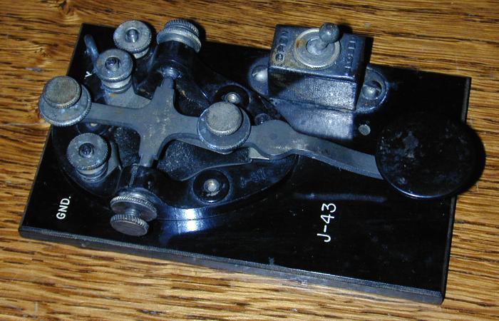 J-43 telegraph key