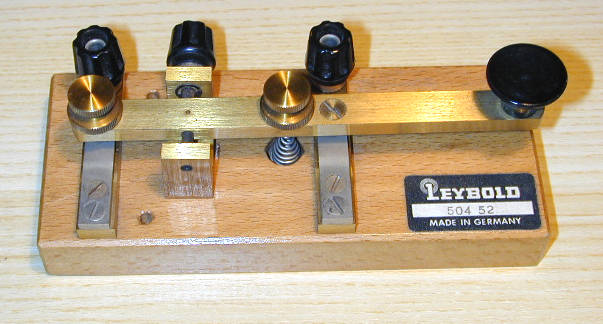 Leybold morse key