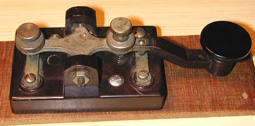 Wehrmacht Luftwaffe practise telegraph key