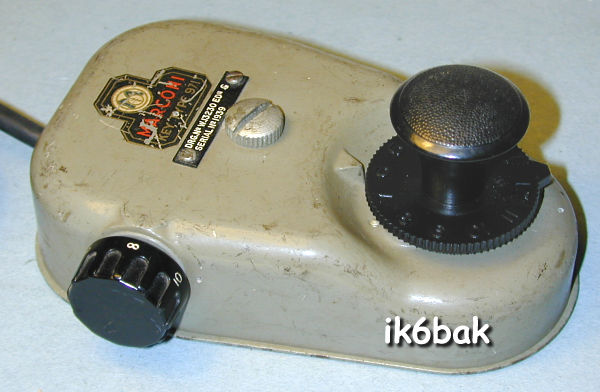Morse Key Marconi 971