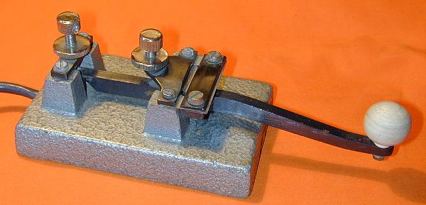 Polish telegraph key