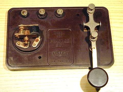 Speed-X telegraph key