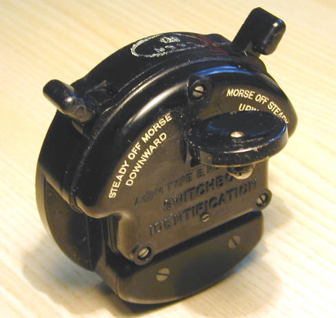 British light blinker morse key