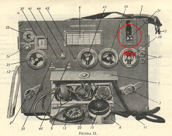 Allocchio Bacchini morse key