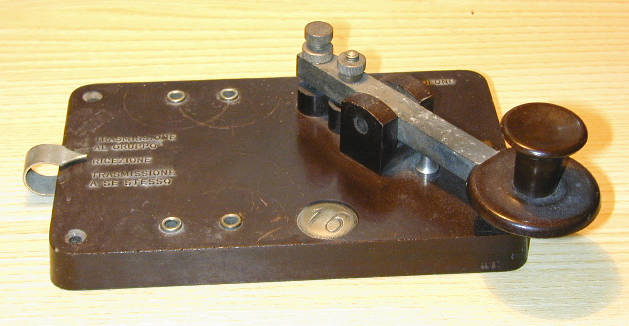 S.T.I.R.E. Italian telegraph key