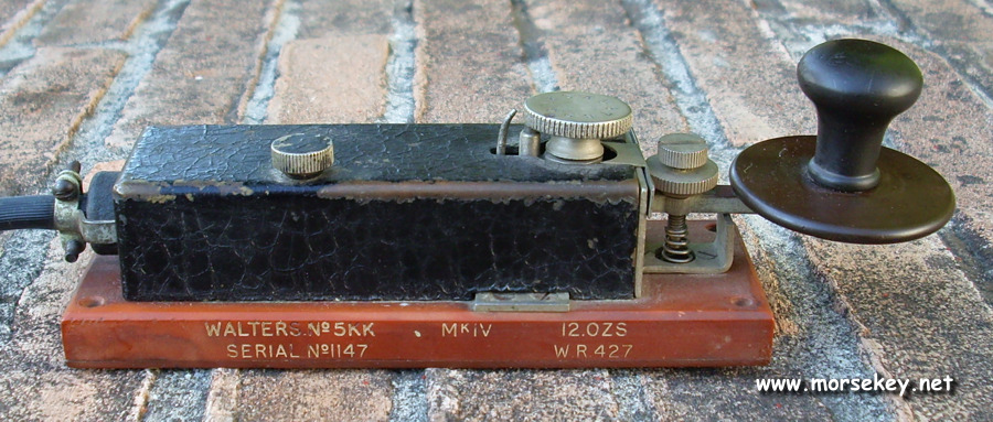 Walters N° 5KK morse key