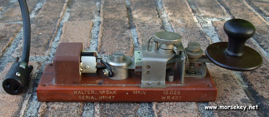 Walters N° 5KK morse key